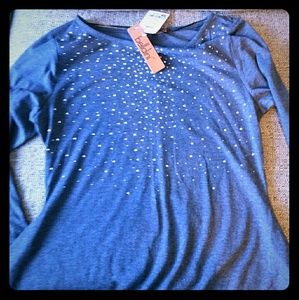 BNWT Sparkly Belldini shirt/dress  CUTE!!!